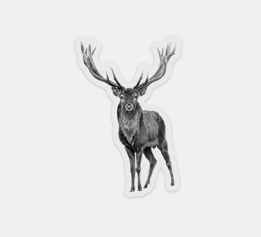 Elk Sticker