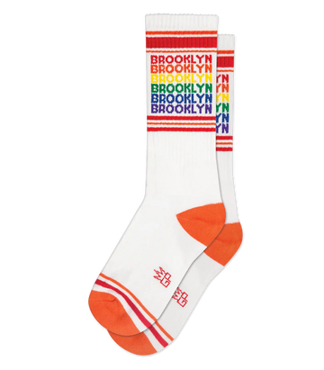 Women's Brooklyn Rainbow Gym Sock