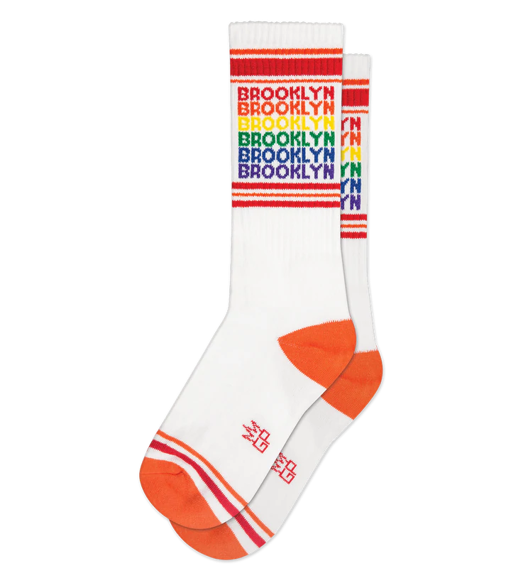 Women's Brooklyn Rainbow Gym Sock