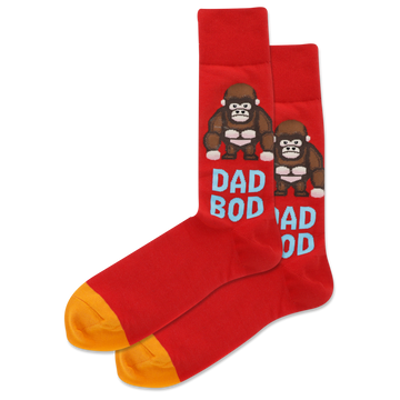 Men's Dad Bod Crew Socks