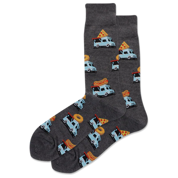Men's Food Trucks Crew Socks