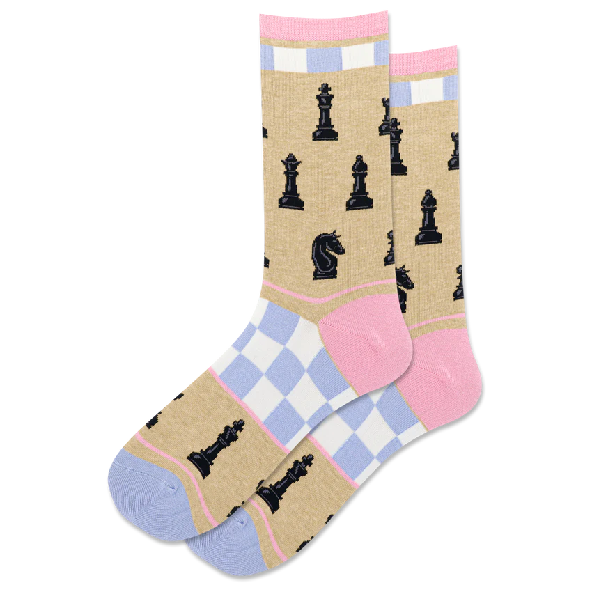 Women's Chess Crew Socks