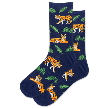 Women's Tigers Crew Socks