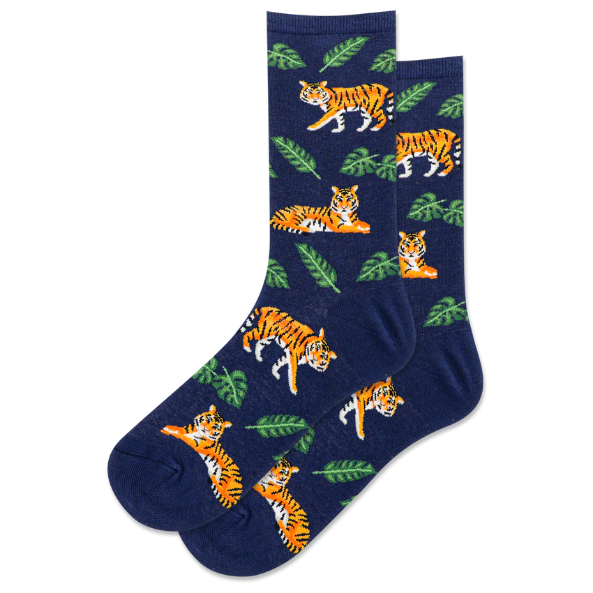 Women's Tigers Crew Socks