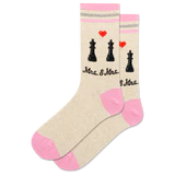 Women's Mrs. & Mrs. Crew Socks