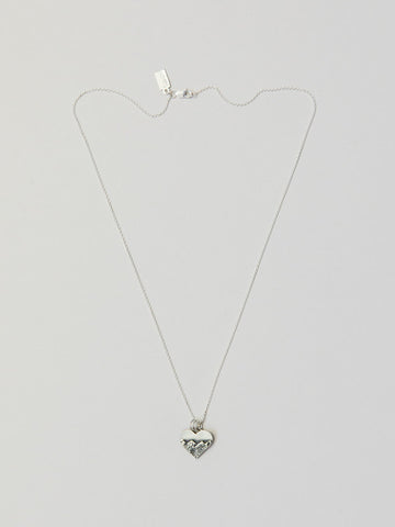 Heart Mountain Necklace - Silver