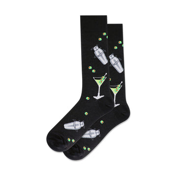 Men's Martini Shakers Crew Socks