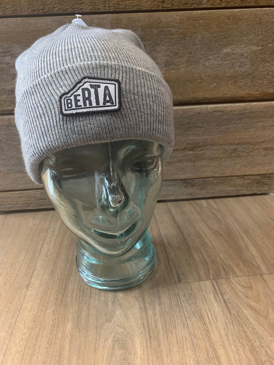 'Berta Cuffed Toque Grey