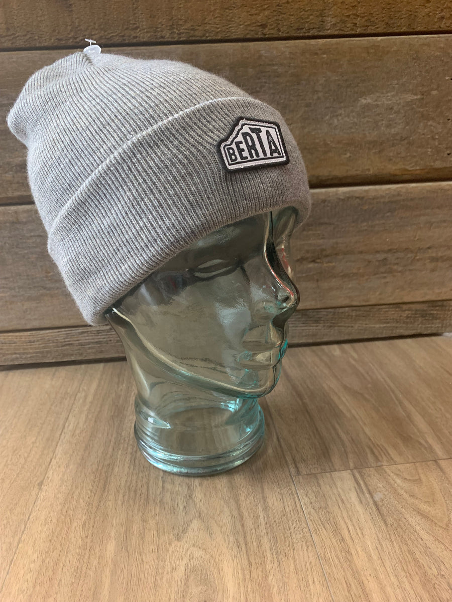 'Berta Cuffed Toque Grey