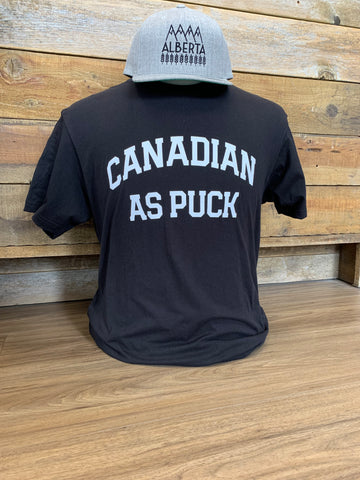 Canadian As Puck Men's T-Shirt