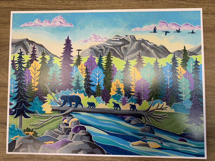 Follow The Leader 9x12 Print