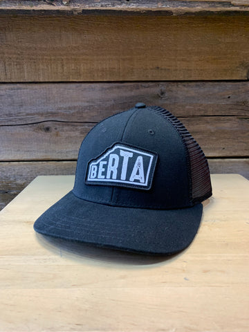 'Berta Hat - Black w/ Meshback