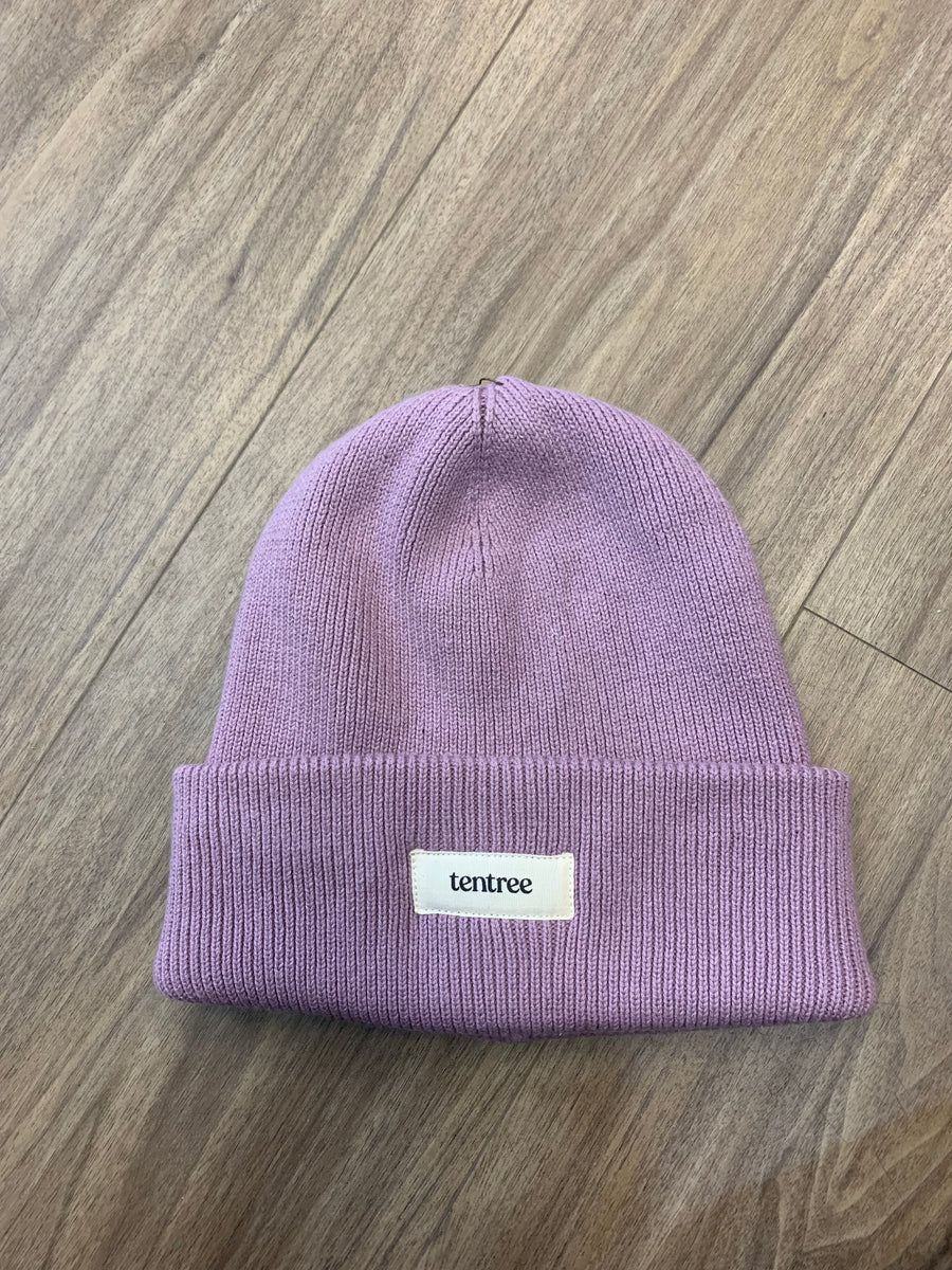 Lilac Chalk Patch Beanie