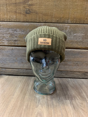 Uniform Green Cork Patch Beanie