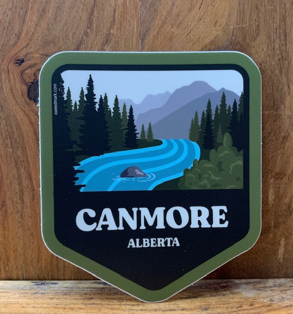 Canmore Sticker – Mountain Mercantile Canmore
