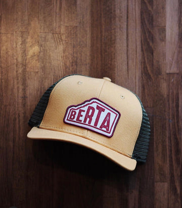 'Berta Hat - Mustard Yellow w/ Meshback