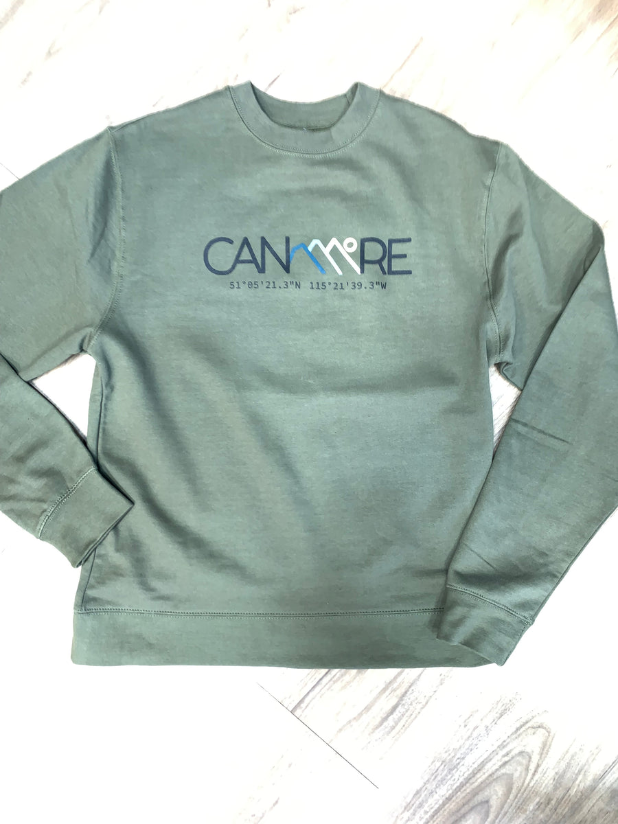 Canmore Coordinates Crewneck Sweater