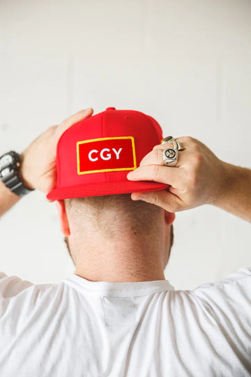 CGY Retro Red Snapback