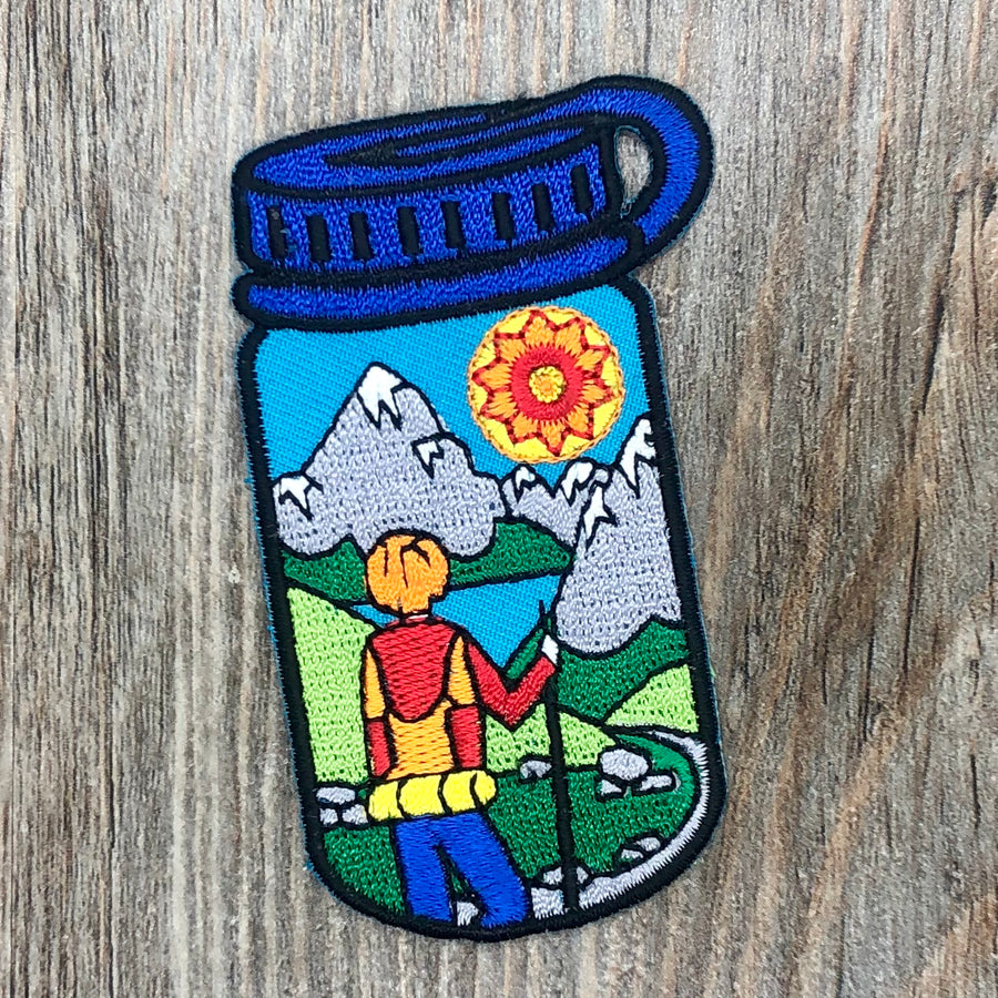 Hiking Water Bottle Patch