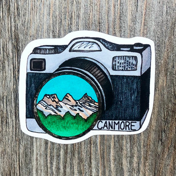 Canmore Camera Sticker