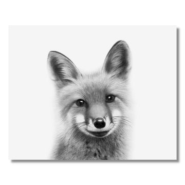 8x10 Fox Print