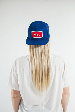 MTL Snapback Hat - Royal Blue