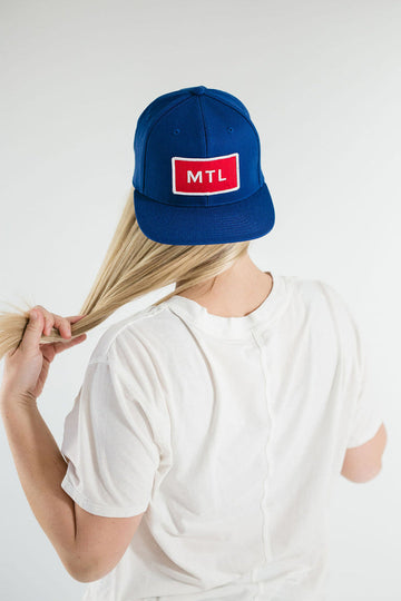 MTL Snapback Hat - Royal Blue