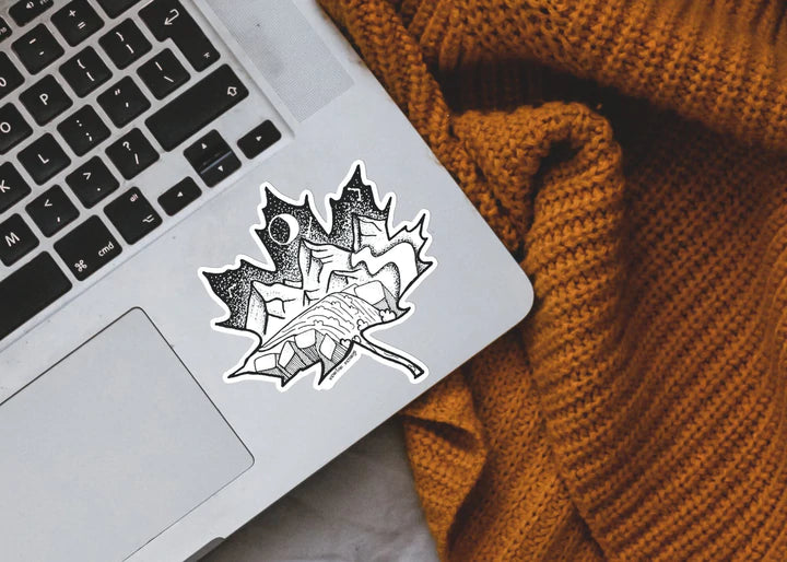Maple Leaf Sticker