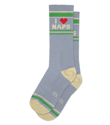 Women's I Love Naps Gym Socks