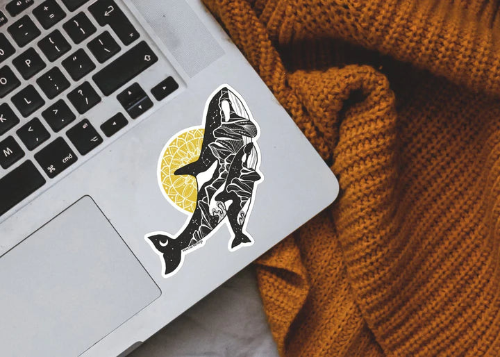 Orca Baby Sticker