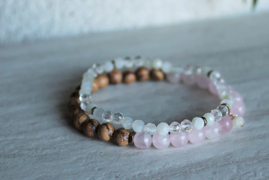 Gemstone Stacker Bracelet Set