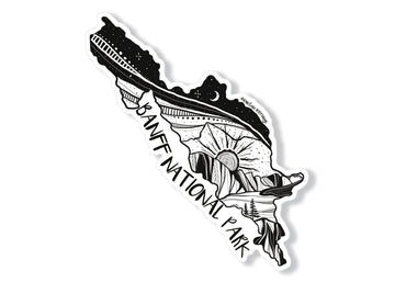 Banff National Park Sticker