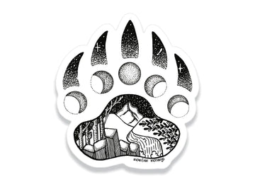 Bear Claw Sticker