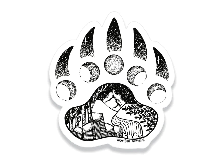 Bear Claw Sticker