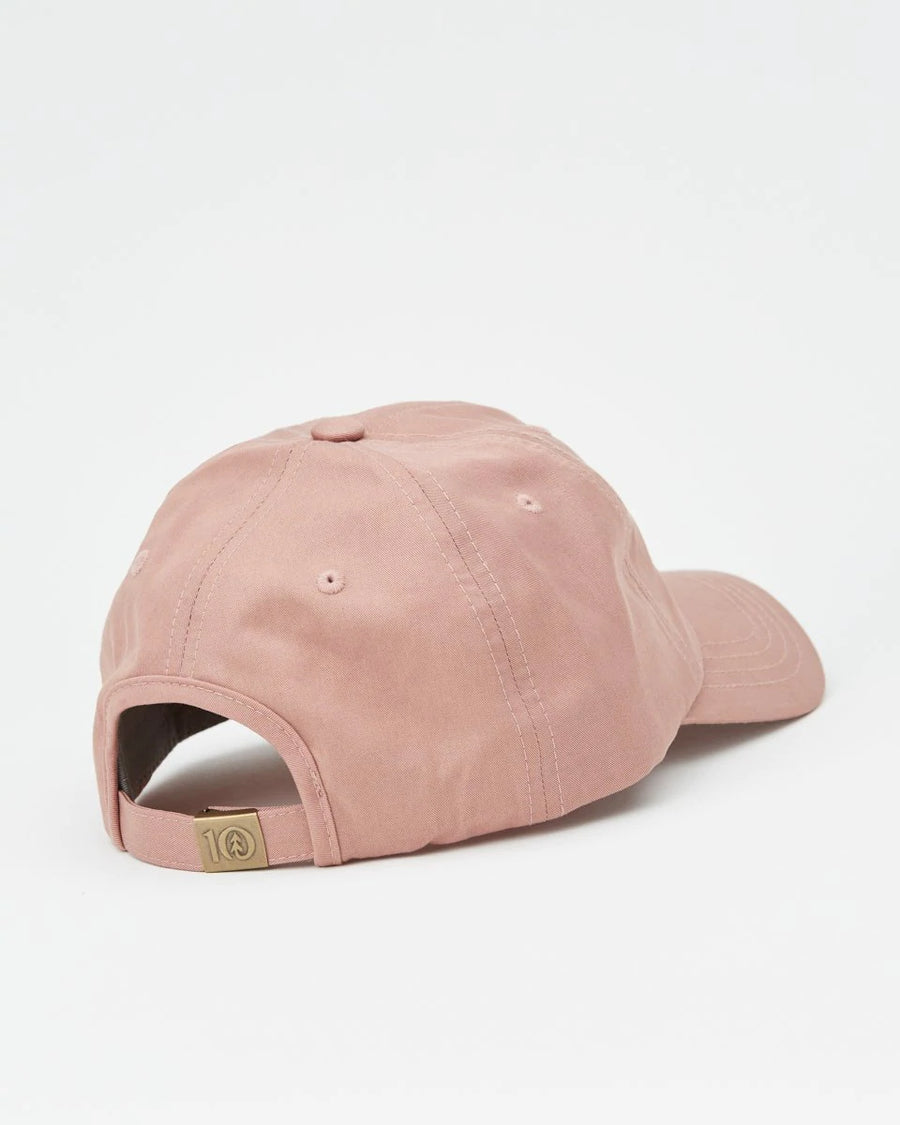 Embroidery Tencel Hat - Orchid Pink