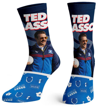 Men's Ted Lasso Sublimated Crew Socks