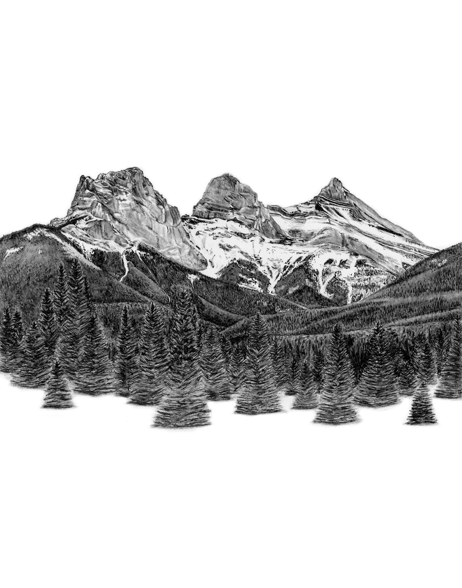 11x14 Three Sisters Print