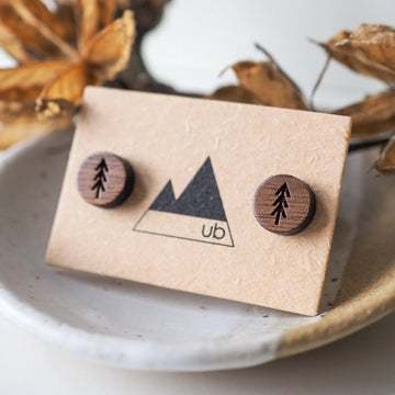 Cartier Walnut Stud Earring