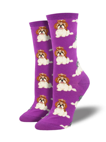 Women's I Shih Tzu Not Crew Socks