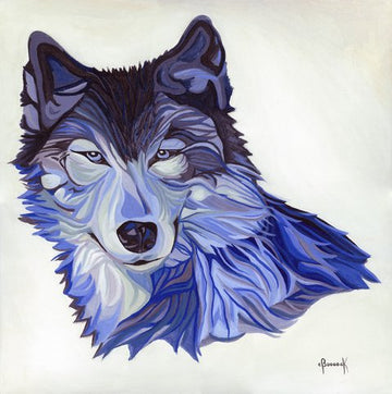 Timber Wolf Card
