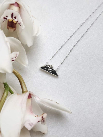 Mount Lady MacDonald Mountain Necklace