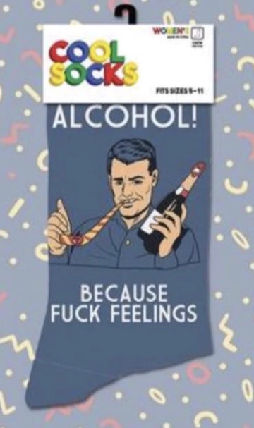 Women's Alcohol Crew Socks