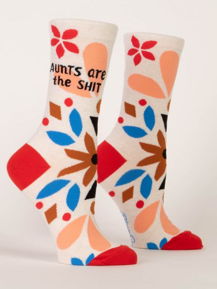 Women's Aunts Are The Sh*t Crew Socks