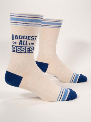 Men's Baddest Of A**es Crew Socks