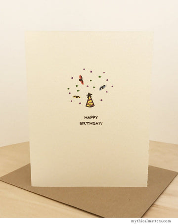 Happy Birthday Hat Card