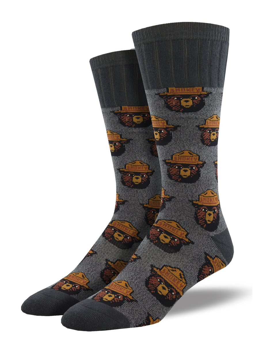 Men's Smokey Bear Crew Sock