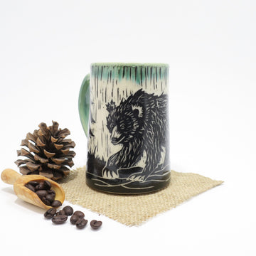 Bear Pottery Mug