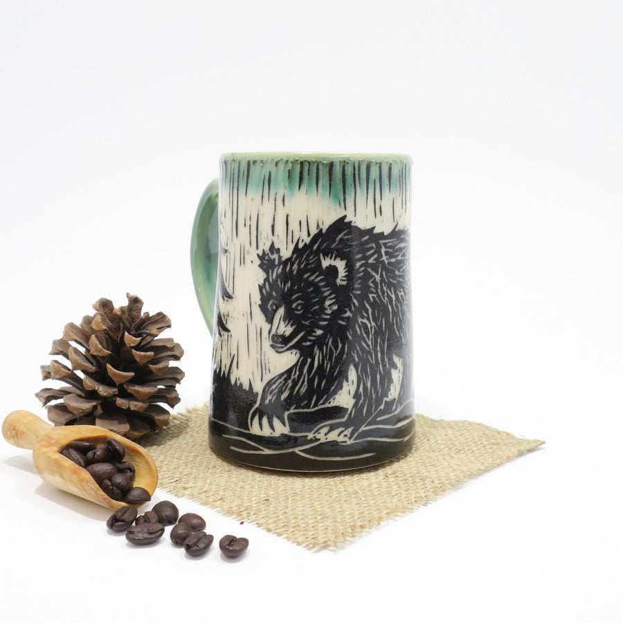 Bear Pottery Mug