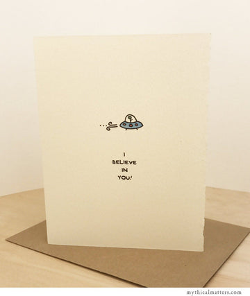 Believe In You UFO Card