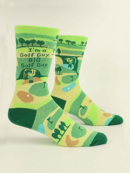Men's Big Golf Guy Crew Socks